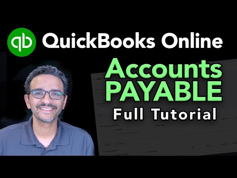 QuickBooks Online: Entering/Paying Vendor Bills (Accounts Payable)