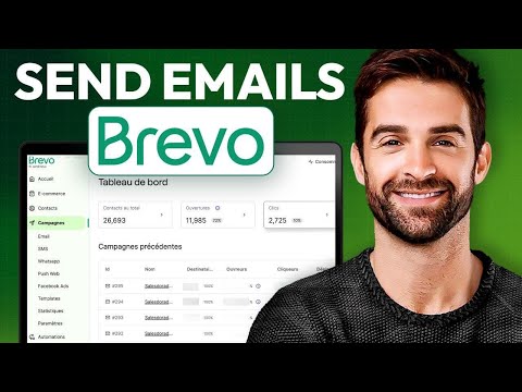 How to Use Brevo to Send Emails (2025) | Brevo Email Marketing Tutorial