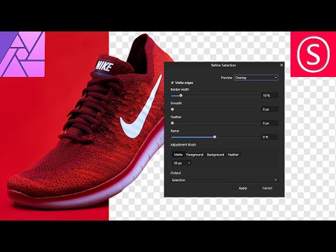 Refine Selection Explained - Better Selections in: Affinity Photo