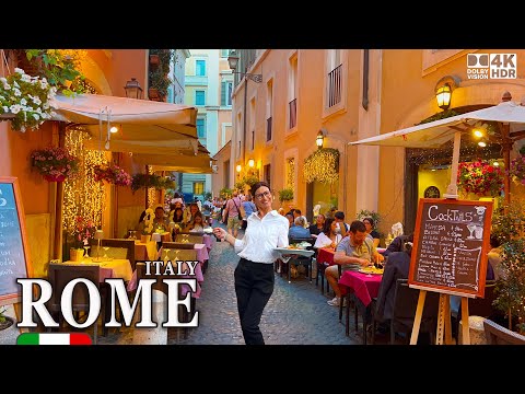 Rome Italy 4K Walk | Colosseo, Trevi Fountain & Navona ☀️ Summer Vibes 2025
