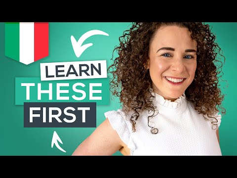 🔥24 MOST Important Italian Verbs (+ FREE PDF) [Italian for Beginners]