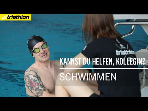 Nils Flieshardt sucht Hilfe beim Schwimmen | Kannst du helfen, Kollegin?