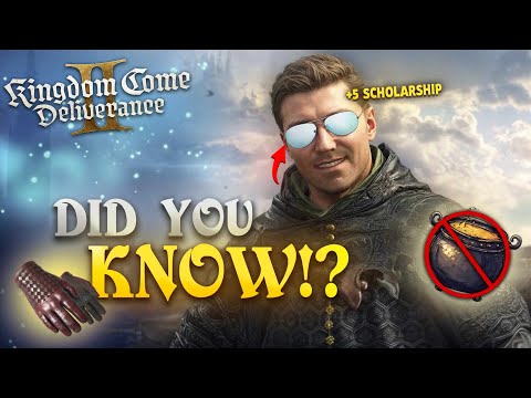 Kingdom Come Deliverance 2 - 35 Gameplay Mechanics You Might Not Know About❓