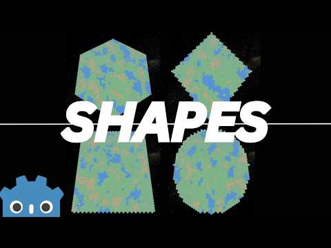 Procedural Hexagonal Map Shapes In Godot | Strategy Pattern, World Gen