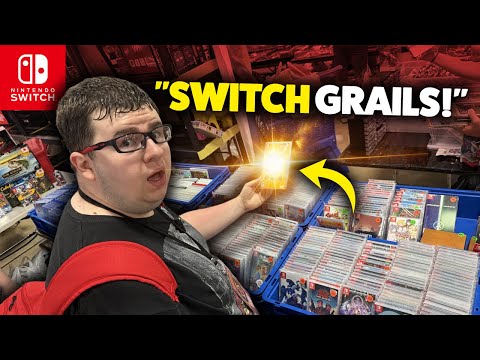 Buying RARE Switch Game Grails!
