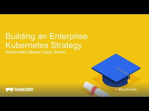 Kubernetes Master Class:  Building an Enterprise Kubernetes Strategy