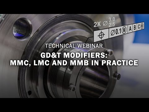 GD&T Modifiers: MMC, LMC and MMB in practice