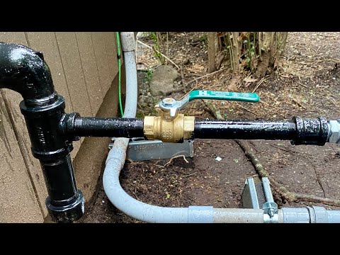 Installing Gas Pipe