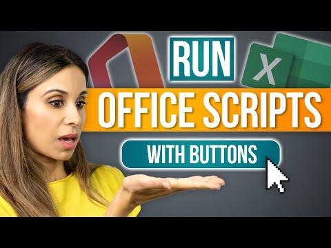 Say Goodbye to Boring Excel Tasks: Create Cool Buttons to Run Office Scripts from ANYWHERE