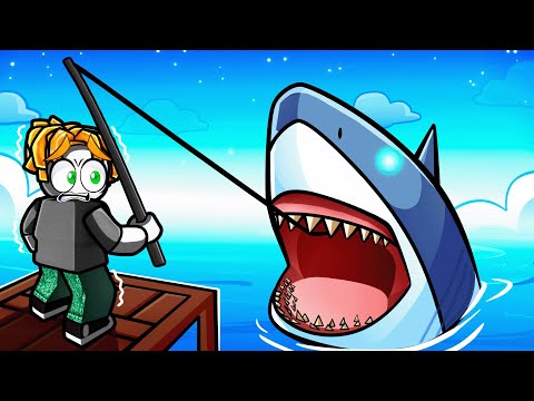 I Spent 1 Week to Hunt the Megalodon in Roblox Fisch!