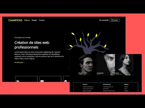 FLEXBOX CSS : Créer un Site Complet Moderne, Professionnel et Responsif avec les Flexbox !