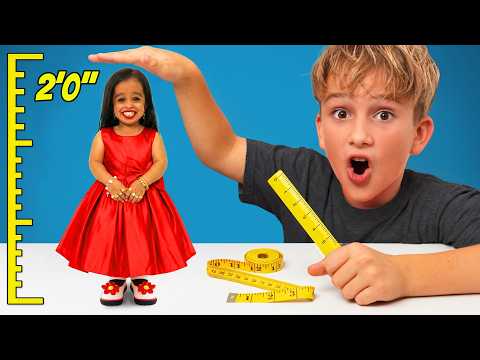 I Spent 24 Hours with the World’s Shortest Woman!