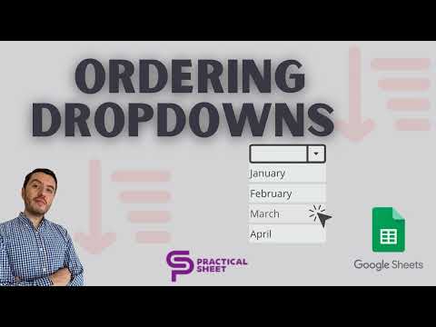 Master DROPDOWNS in Google Sheets: Custom Ordering Made Easy! 📊