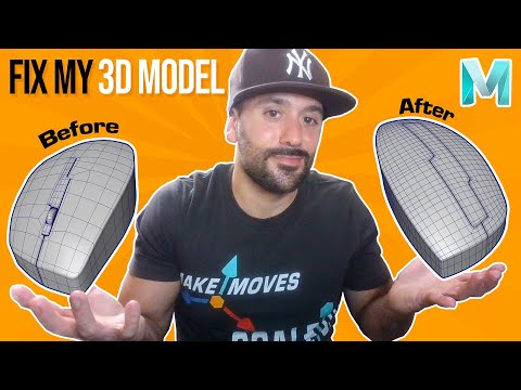 Fix My 3d Model #4 Easy Details on Curved Surfaces with No Pinching
