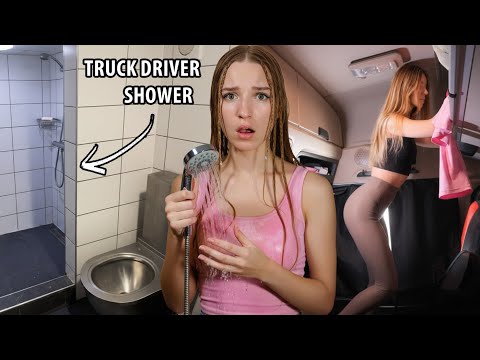 How a Female Trucker Stays Clean on the Road