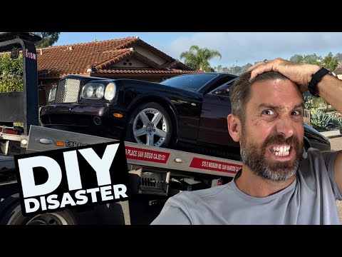 Bentley Arnage T Alignment Disaster - And It's All My Fault!