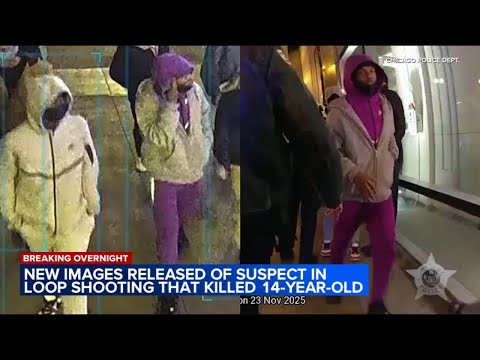 Chicago police release video of suspect in deadly Loop shooting