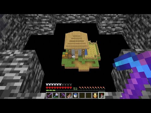 Я Построил Базу Под Бедроком в Майнкрафте на Хардкоре