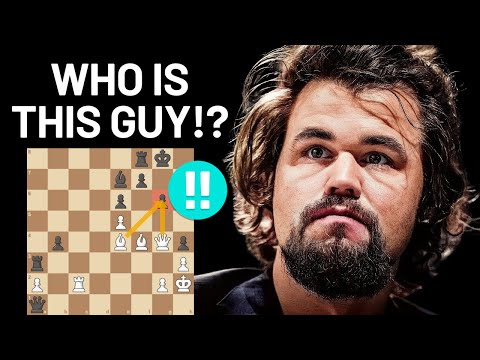 19 Year Old STUNS Carlsen With Devastating Attack