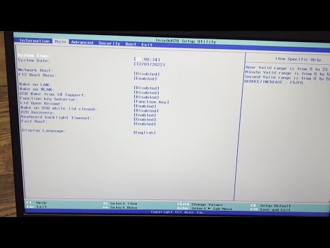 Acer Nitro 5 not booting from usb flash drive, missing or grayed boot options