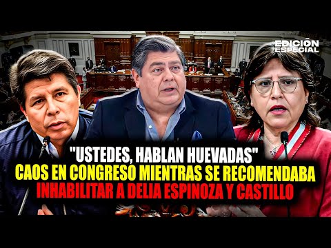 NOV 25 - Abogado de Pedro Castillo insulta a congresistas mientras se recomendaba inhabilitarlo