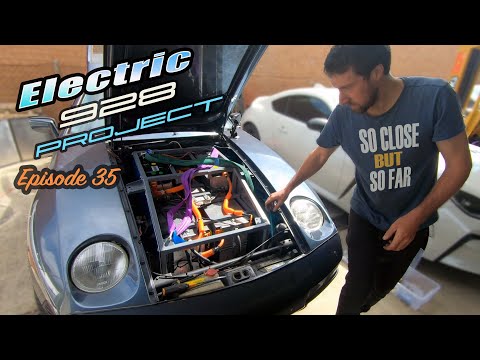 Episode 35 – Porsche EV Conversion | Battery Complete but DOES IT WORK?
