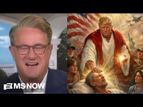 'Not even close': Joe laughs at Trump's claims he thought AI image was him as a doctor, not Jesus