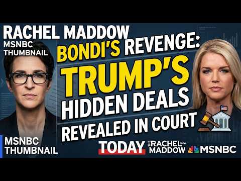 Bondi’s Revenge: Revealing Trump’s Hidden Deals in Court Today | Rachel Maddow