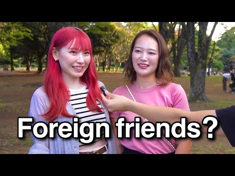 Do Japanese Want Foreign Friends?