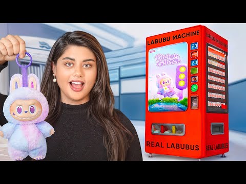 از وندینگ ماشین لبوبو برنده شدم! ۲۴ ساعت با وندینگ ماشین