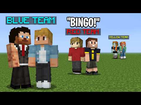 I Challenged My FRIENDS To Minecraft BINGO..