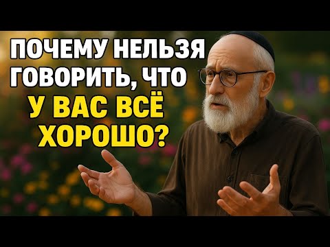 Фраза «У меня всё хорошо» может блокировать удачу и деньги — узнай почему | Еврейская мудрость