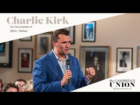 Charlie Kirk + Q&A / Debate | Cambridge Union