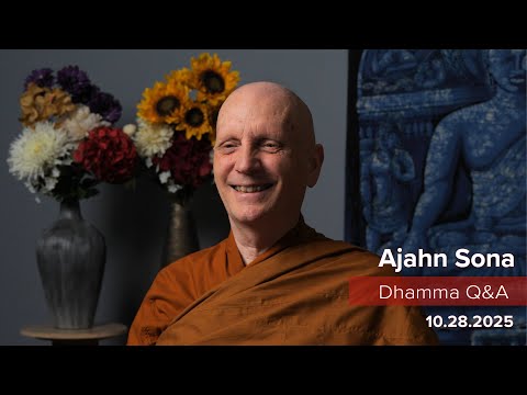 Dhamma Q&A with Ajahn Sona (10.05.2025)