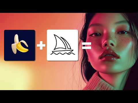 Nano Banana + Midjourney = GOD MODE (Full-Process)