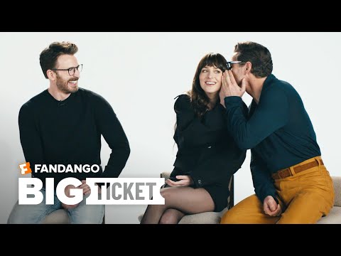 Chris Evans, Pedro Pascal, and Dakota Johnson Chaotically Share Secrets From 'Materialists'