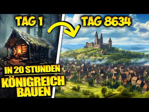 Ich baue eine Stadt im Mittelalter – aber schön! 🏰🌲