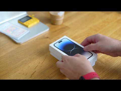 Apple iPhone 14 Pro Silver Unboxing — whaaattttttt
