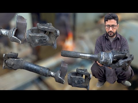 Severely Damaged Drive Shaft Restored to Like-New Condition | Workshop Rebuild"