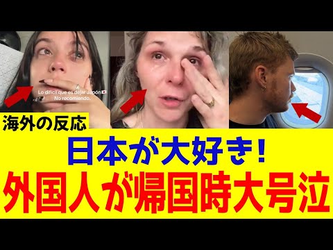[Overseas Reactions] I love Japan even more now! Why foreigners break down in tears while traveli...