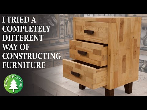 A Completely Different Way To Construct Solid Wooden Furniture