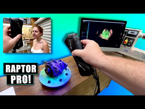 How Good is The NEW Creality Raptor Pro 3d Scanner?