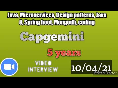 Selected| Capgemini java realtime interview 5 years experience. spring boot, Microservices