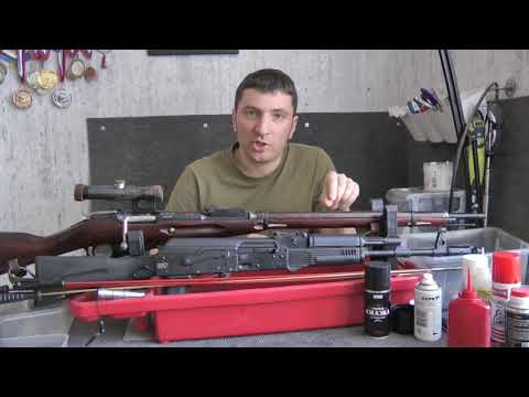 Промер ствола винтовки оружейными калибрами