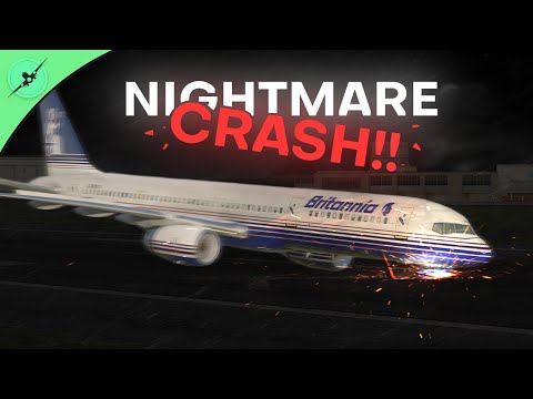 STORMY landing - what went wrong? | Britannia 226A