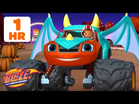 Blaze's Halloween Rescue Missions, Costumes & Spooky Races! 🎃 | Blaze and the Monster Machines
