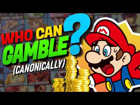 Which Smash Bros Characters Can Canonically Gamble?