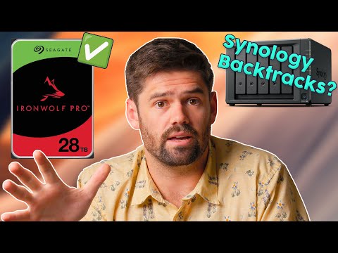 SYNOLOGY Allowing THIRD PARTY DRIVES AGAIN - DSM 7.3 UPDATE