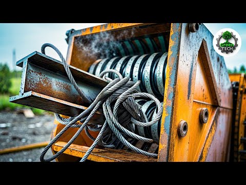 Extreme Dangerous Wood Chipper & Shredder Demolitions: Crushing Everything in Sight! #26