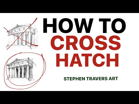 How to Cross Hatch - The Best Cross Hatching Tip